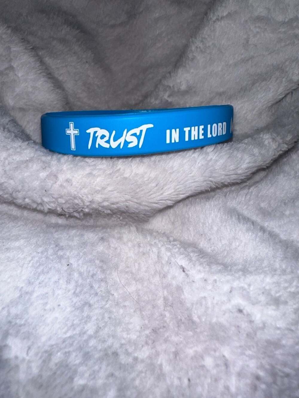 Christian Silicone Wristband Trust In The Lord Bible Verse Bracelet 20 Pieces